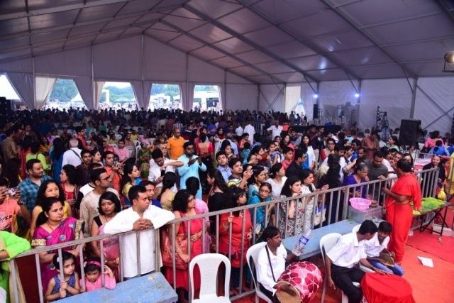 Anjali crowd, BARSHA Bengali Association